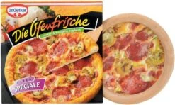Hape Dr. Oetker Kinderpizza-Holz | Kinder-Küchen-Zubehör | Spiel-Lebensmittel Ta 0905.7