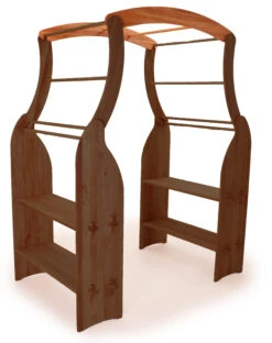 Spielständer Erweiterung | Großer Dachbogen Erle | Hoch Hinaus | 1016 7 Spielständer Erweiterung | Großer Dachbogen Erle | Hoch Hinaus | 1016 -Holzspielzeug-Peitz 1016 1 2327 1