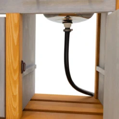 Drücker Wasserhahn Mit Gardena Anschluss | Wasserhahnarmatur Für Matschküche | 2062 7 Drücker Wasserhahn Mit Gardena Anschluss | Wasserhahnarmatur Für Matschküche | 2062 -Holzspielzeug-Peitz 2061 matschkueche outdoor wasseranschluss 0