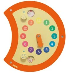 Beleduc Wandelement „Raupe“ | 5 Teile | Lernspielzeug | Motorik-Spielzeug 23630-Set -Holzspielzeug-Peitz 23634 200 Wandspiel Raupe Rumpf Uhr Motorikschleife Lernspielzeug 1