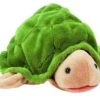 Beleduc Handpuppe Schildkröte | 5-Finger-Kaspertheater-Figur | Kleinkind-Spielzeug BE 40110 -Holzspielzeug-Peitz 40110 Schildkroete Handpuppe Kaspertheater 5 Finger Kuscheltier