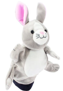 Beleduc Handpuppe Hase - Kuschelige Handschuh-Puppe | Kaspertheater-Figur 40124