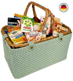 Kinder-Einkaufskorb | Lebensmittel | Kaufladen-Zubehör | Tanner 4015.9