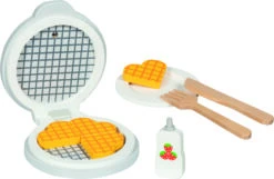 Hape Waffeleisen Mit Zubehör | Waffelteig | Küchenzubehör | Goki 51532