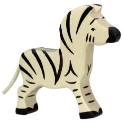 Zebra | 2-teiliges Tiere Set | Arche Spielfiguren | Holztiger | Afrika Tiere | HT 80151+80153 -Holzspielzeug-Peitz 80153 zebra klein afrika arche spielfigur1