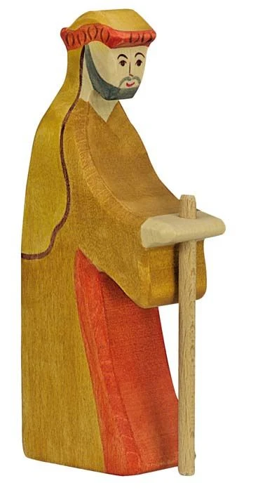 Holztiger Hirte Mit Stab 2 | Holz-Krippen-Figur | Weihnachts-Krippen-Figur 3 Holztiger Hirte Mit Stab 2 | Holz-Krippen-Figur | Weihnachts-Krippen-Figur