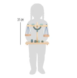 Titelseite -Holzspielzeug-Peitz Abmessung spiel waage balkenwaage holz kinder