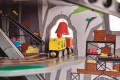Hape XL Bergmine | Kinder Holz Eisenbahn | 32-teilig E3753 14 Hape XL Bergmine | Kinder Holz Eisenbahn | 32-teilig E3753 -Holzspielzeug-Peitz Bergmine Glocke