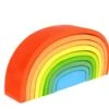 Bogenhaus Bunt Regenbogen-Haus Holz 6061 1 Bogenhaus Bunt Regenbogen-Haus Holz 6061 -Holzspielzeug-Peitz Bunter Regen Bogenhaus Holz Bogenhaus farbig
