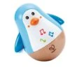 Hape Stehauf-Pinguin | Baby-Lernspielzeug | Wackel-Spielzeug | E0331 -Holzspielzeug-Peitz E0331 Stehaufpinguin baby spielzeug lernspielzeug musik