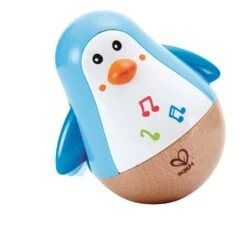 Hape Stehauf-Pinguin | Baby-Lernspielzeug | Wackel-Spielzeug | E0331