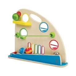 Hape Kugel-Rennbahn | Holz-Kugelbahn Für Babys Und Kinder | Bunte Rollbahn 9 Hape Kugel-Rennbahn | Holz-Kugelbahn Für Babys Und Kinder | Bunte Rollbahn -Holzspielzeug-Peitz E0430 4