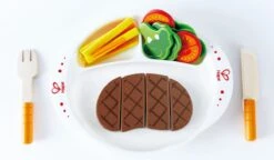 Hape Kantinenschmaus 22-teilig | Kinder-Küchen-Zubehör Aus Holz E3141