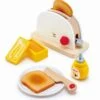 Hape Toaster 7-teilig | Spielküchen-Zubehör 1 Hape Toaster 7-teilig | Spielküchen-Zubehör -Holzspielzeug-Peitz E3148 Pop up Toaster Set 1