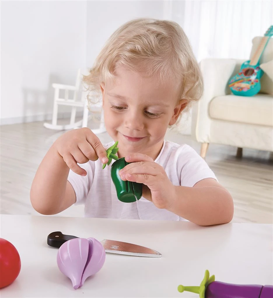 Beleduc Gartengemüse E 3161 Hape | Kinder-Küchen-Zubehör | Kaufladen-Zubehör 6 Beleduc Gartengemüse E 3161 Hape | Kinder-Küchen-Zubehör | Kaufladen-Zubehör – Bild 4