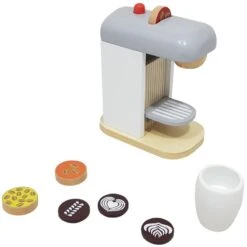 Tanner Kinder-Espresso-Maschine Aus Holz | Kinderküche Zubehör | PW 2476