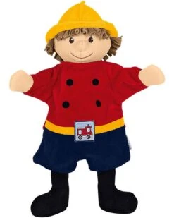 Feuerwehrmann Sterntaler Handpuppe Für Puppentheater | Kasperletheater | Holz-Kaspertheater 3601643