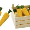 Goki Möhre Aus Holz | Kaufladen-Zubehör | Kinderküchen-Lebensmittel | 51677 -Holzspielzeug-Peitz Goki 51677