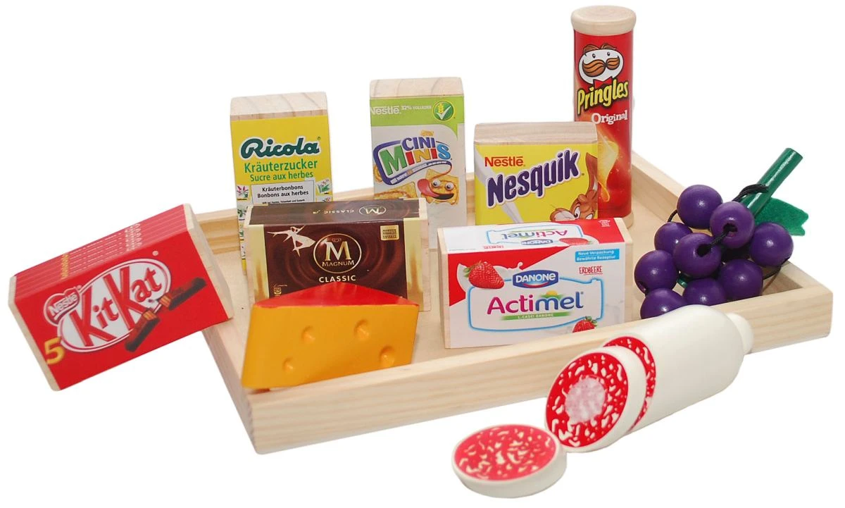 Großes Sortiment Lebensmittel Tanner Kaufladen-Zubehör Kinder-Spielzeug 0932.3 3 Großes Sortiment Lebensmittel Tanner Kaufladen-Zubehör Kinder-Spielzeug 0932.3