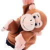 Beleduc Handpuppe Affe | 5-Finger-Kaspertheater-Figur | Kleinkind-Spielzeug | BE 40123 -Holzspielzeug-Peitz Handpuppe Affe Fingerpuppe 40123 1.JPG product picture 300DPI CMYK