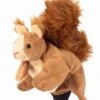 Beleduc Handpuppe Eichhörnchen - Kuschelige Handschuh-Puppe | Kaspertheater-Figur 40130 -Holzspielzeug-Peitz Handpuppe Eichhoernchen Kaspertheater Figur 40130
