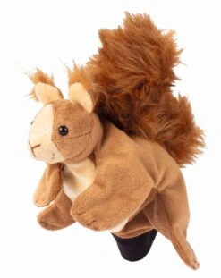 Beleduc Handpuppe Eichhörnchen - Kuschelige Handschuh-Puppe | Kaspertheater-Figur 40130