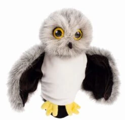 Beleduc Handpuppe Eule - Kuschelige Handschuh-Puppe | Kaspertheater-Figur 40118