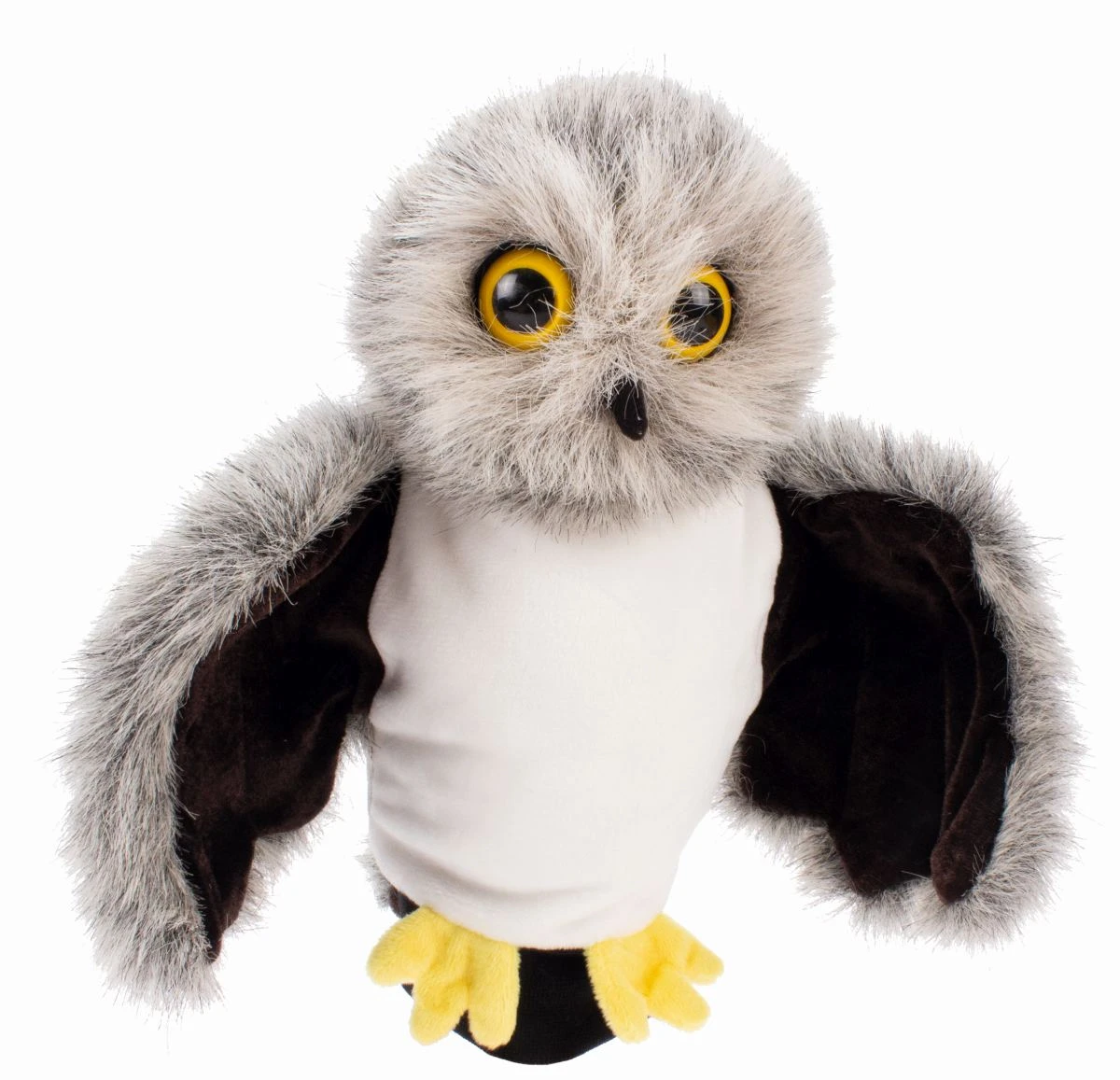 Beleduc Handpuppe Eule - Kuschelige Handschuh-Puppe | Kaspertheater-Figur 40118 3 Beleduc Handpuppe Eule - Kuschelige Handschuh-Puppe | Kaspertheater-Figur 40118