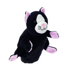 Beleduc Handpuppe Katze | 5-Finger-Kaspertheater-Figur | Kleinkind-Spielzeug | BE 40122