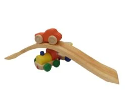4-teilige Massiv-Holz-Auto-Brücke | Feinmotorik-Lern-Spielzeug 6058 9 4-teilige Massiv-Holz-Auto-Brücke | Feinmotorik-Lern-Spielzeug 6058 -Holzspielzeug-Peitz Holz Bruecke Auto Eisenbahn