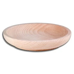 Holz-Spielküchen-Zubehör Kinder-Teller | Holz-Schale | Schüssel | Spielzeug-Schälchen 20163