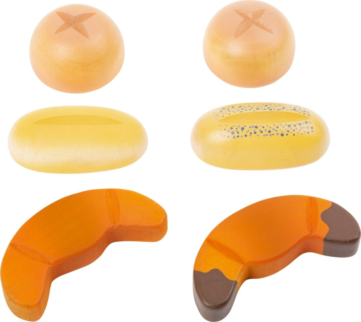 Legler Backwaren-Set- Schoko Croissant Kinder-Spielzeug-Lebensmittel 4 Legler Backwaren-Set- Schoko Croissant Kinder-Spielzeug-Lebensmittel – Bild 2