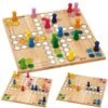 Goki Kinder-Brettspiel Ludo Aus Holz | Lernspiel | Farben - Zahlen Lernen 56914 1 Goki Kinder-Brettspiel Ludo Aus Holz | Lernspiel | Farben - Zahlen Lernen 56914 -Holzspielzeug-Peitz Kinder Brettspiel Ludo Lernspiel 56914 2in11