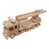 Feuerwehrauto Mit Drehleiter | Leiterwagen | Holz-Feuerwehr | Rettungsfahrzeug | SL 396 -Holzspielzeug-Peitz Kinder Feuerwehr Drehleiter Leiterwagen Rettungsfahrzeug