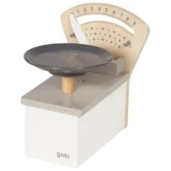 Goki Kinder-Holz-Kaufmannsladen-Waage / Kaufladenzubehör 51504
