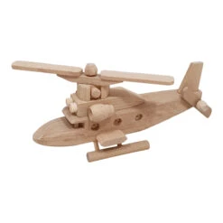 Kinder-Hubschrauber | Holz-Helikopter | Dekoartikel | SL 382