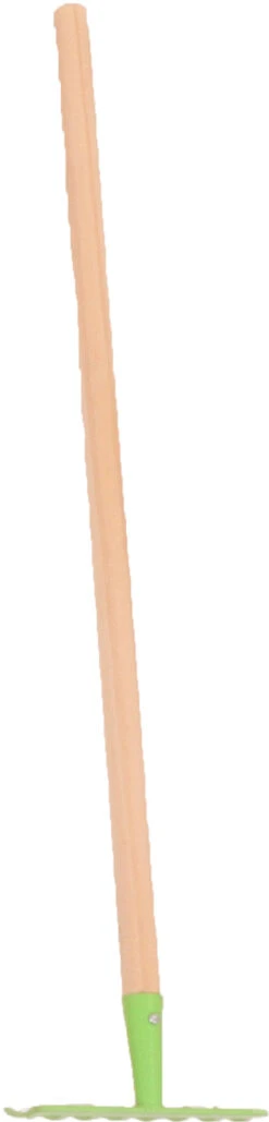 Kinderrechen Mit Holzstiel | Metall-Harke | Kinder-Gartengerät OM 304001