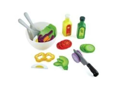 Kinder Gesunder Salat Set 39-teilig | Hape Lebensmittel E3174