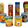 Kinder-Spielzeug Lebensmittel Set Tanner Dosen-Set Kaufmannsladen Zubehör 0329.1 -Holzspielzeug-Peitz Kinder spielzeug Lebensmittel Set Tanner Dosen Set Kaufmannsladen Zubehoer