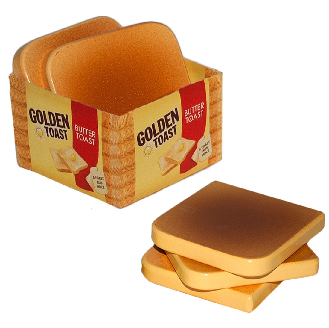 Tanner Golden Toast Set 6-teilig | Kaufladen Kinderküche Zubehör 0996.5 3 Tanner Golden Toast Set 6-teilig | Kaufladen Kinderküche Zubehör 0996.5