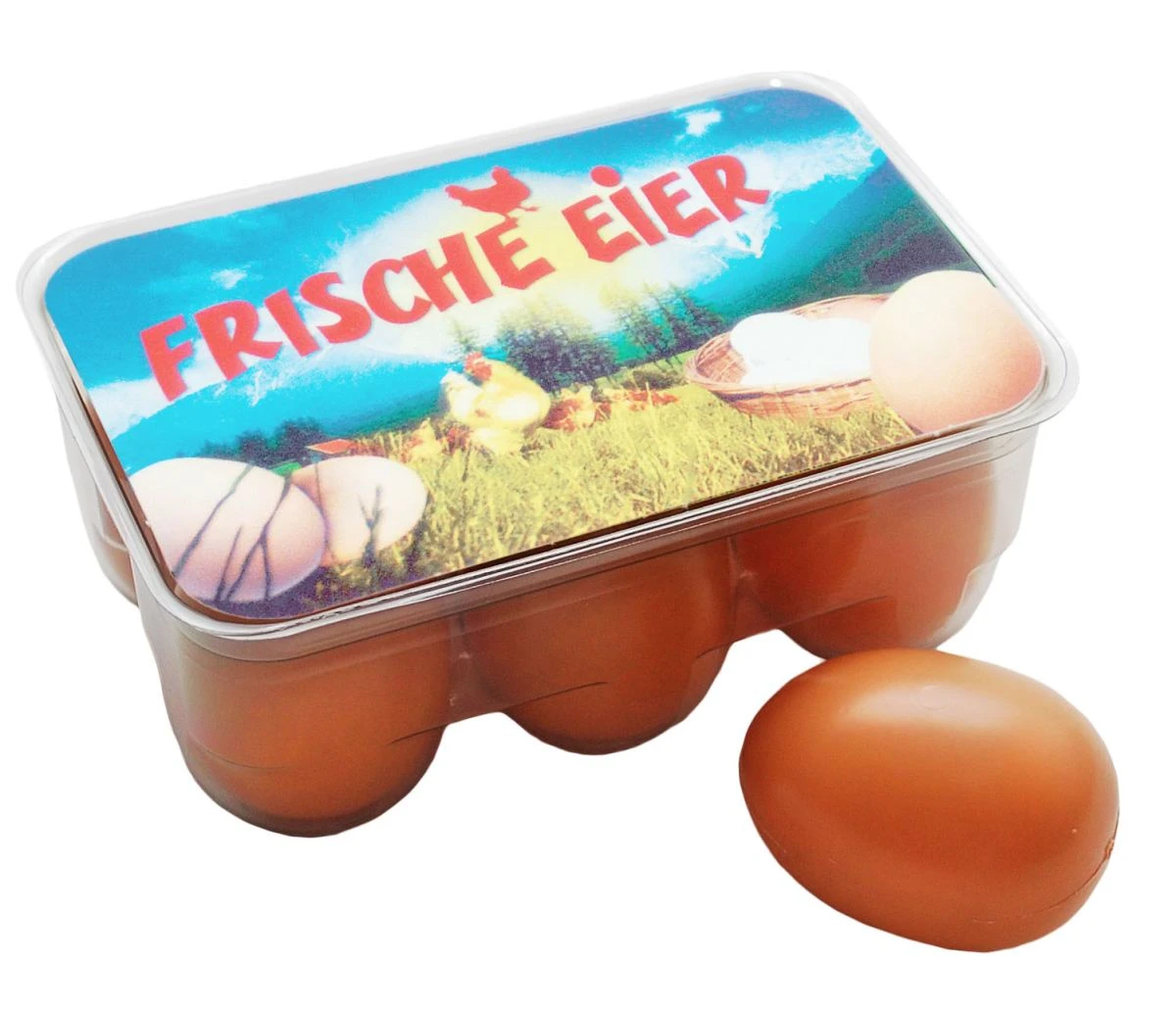 Kinder-Spielzeug Eier-Box Tanner Kaufladen-Zubehör Kaufmannsladen Spielküche 3 Kinder-Spielzeug Eier-Box Tanner Kaufladen-Zubehör Kaufmannsladen Spielküche