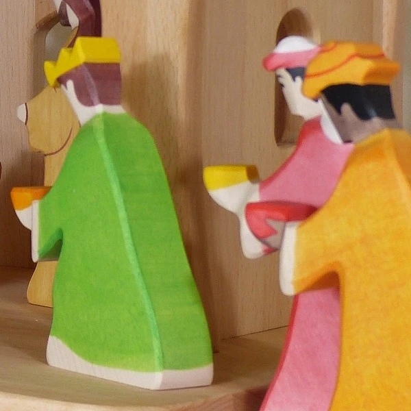 Heilige Drei Könige | 3-teiliges Krippenfiguren Set | Holztiger | Weihnachtskrippen Zubehör | HT-Set-80305+80306+80307 4 Heilige Drei Könige | 3-teiliges Krippenfiguren Set | Holztiger | Weihnachtskrippen Zubehör | HT-Set-80305+80306+80307 – Bild 2