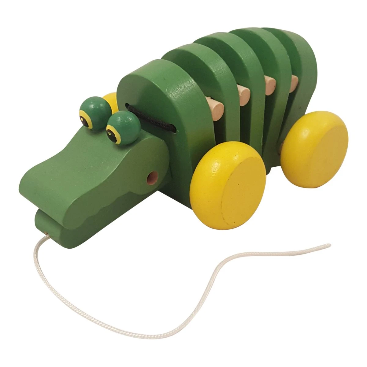 Nachzieh-Krokodil Schnappi | Nachzieh-Tier Aus Holz | RS 169 4 Nachzieh-Krokodil Schnappi | Nachzieh-Tier Aus Holz | RS 169 – Bild 2