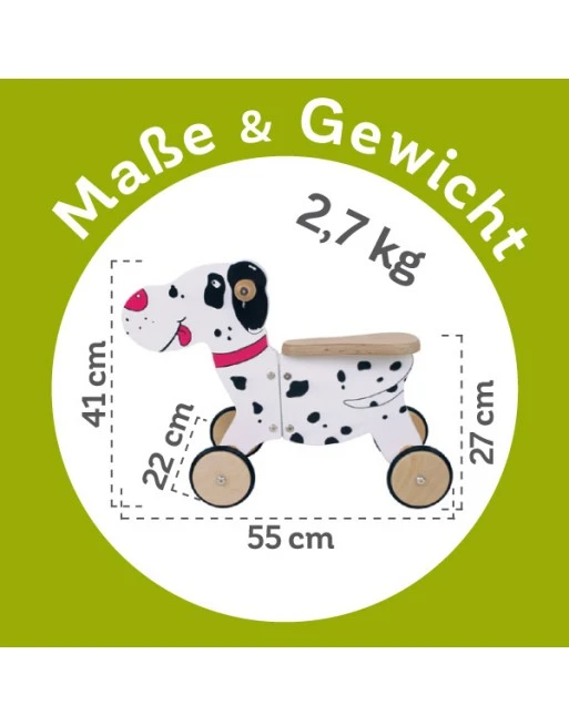 Kinder-Rutscher Hund "Lucky" | Holz-Lauflern-Tier | 26/5050157 6 Kinder-Rutscher Hund "Lucky" | Holz-Lauflern-Tier | 26/5050157 – Bild 4