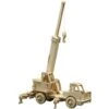 Holzbausatz Kranwagen | Kranwagen-Bastel-Set | PB 863-4
