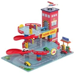 Kinder-Parkgarage-Spiel-Parkhaus! Mit Tankstelle 3381 15 Kinder-Parkgarage-Spiel-Parkhaus! Mit Tankstelle 3381 -Holzspielzeug-Peitz Parkhaus holz spiel kinder MT 3381 3