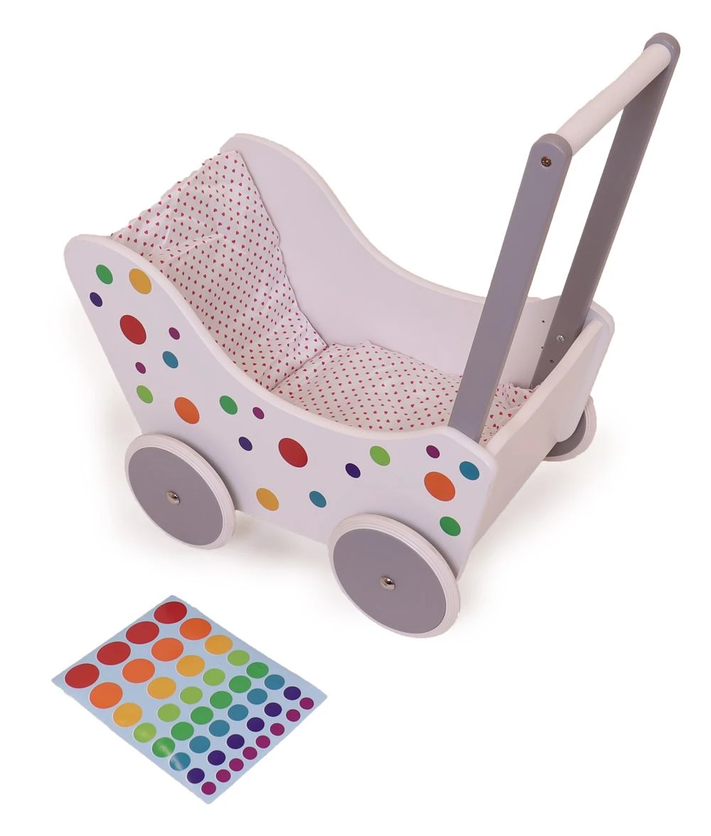 Bunte Klebepunkte 6016.1 Für Puppenwagen | Freudig Basteln | Kreativ Sein 4 Bunte Klebepunkte 6016.1 Für Puppenwagen | Freudig Basteln | Kreativ Sein – Bild 2