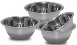 Edelstahl Salatschüssel | Kinderküchen Zubehör | Indoor & Outdoor | SSW 401344