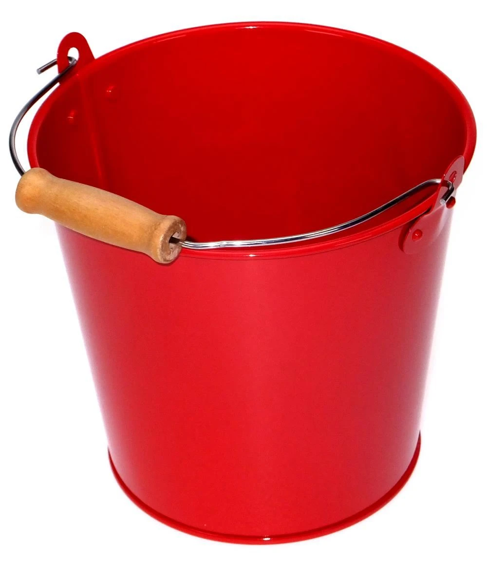 Kinder-Metall-Eimer | Kleiner Garten-Eimer | Blumen-Umtopf | Rot-Blau-Grün | Vo-964 4 Kinder-Metall-Eimer | Kleiner Garten-Eimer | Blumen-Umtopf | Rot-Blau-Grün | Vo-964 – Bild 2