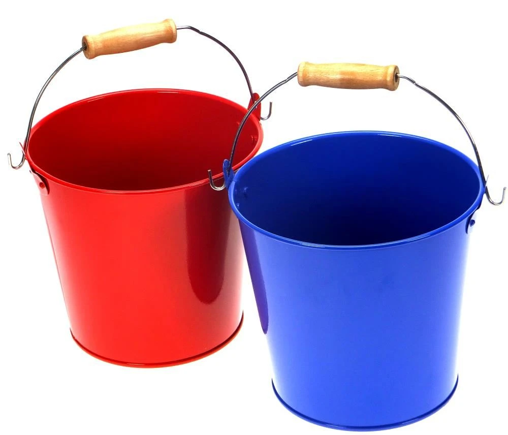 Kinder-Metall-Eimer | Kleiner Garten-Eimer | Blumen-Umtopf | Rot-Blau-Grün | Vo-964 9 Kinder-Metall-Eimer | Kleiner Garten-Eimer | Blumen-Umtopf | Rot-Blau-Grün | Vo-964 – Bild 7